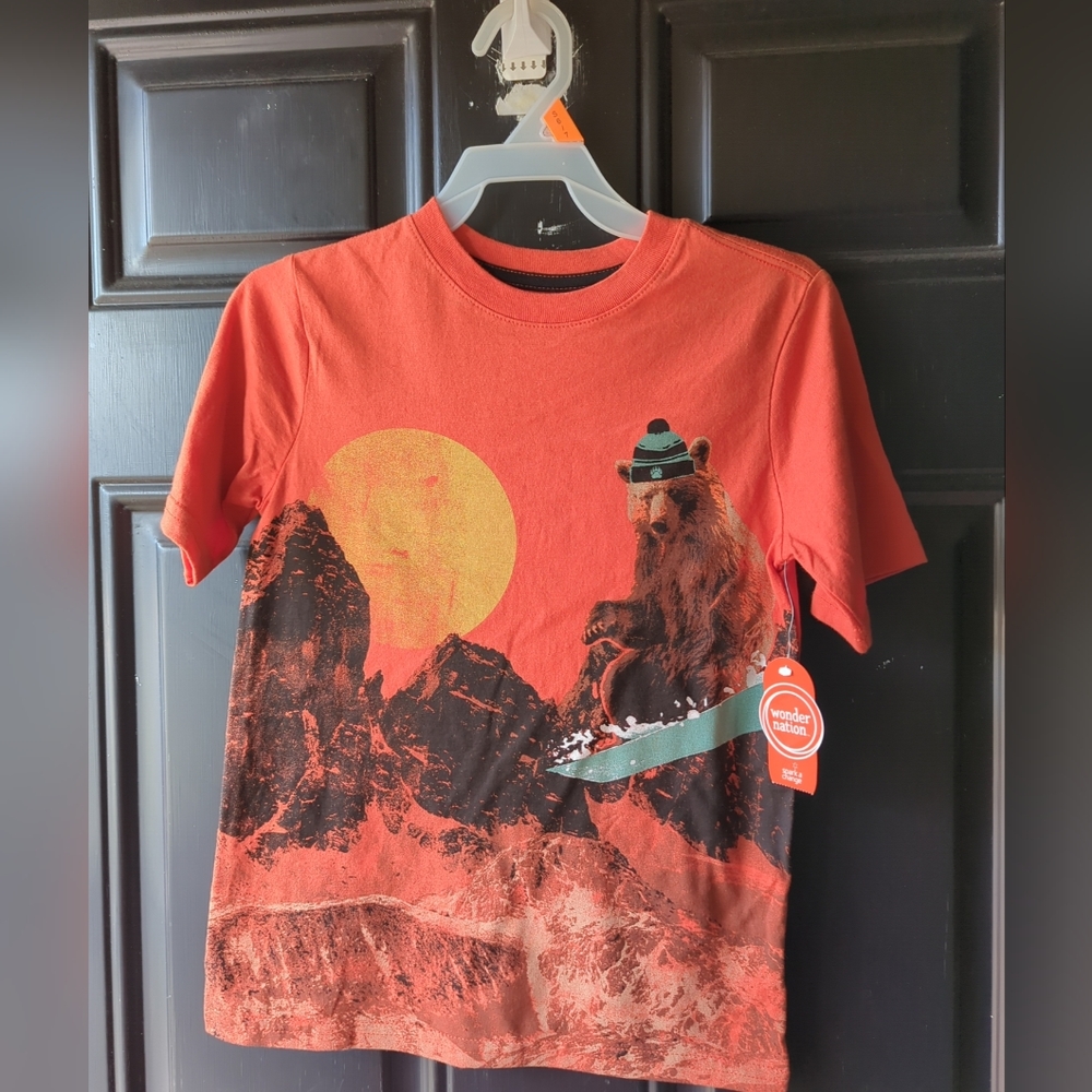 Wonder Nation Boys' t-shirt New with tags - Picture 4 of 10